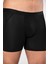 Siyah Micro Modal Premium Erkek Uzun Boxer 4