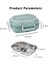 Üç Bölmeli Hızlı Isıtma Elektrikli Öğle Yemeği Kutusu Plug-In Yalıtım Iki Bir Arada (Yurt Dışından) 5