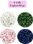 Dökme Cam Kum Boncuk Büyük Boy (6/0) 4 mm - 4 Renk - Toplam 80 Gram - BNC408 1