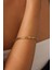 Çelik Pul Zincir Bileklik Küçük İç İçe Geçmeli Oval Pullar Kararmaz 17+6 cm 4 mm 4