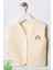 Unisex Bebek Arma Detaylı Organik Pamuklu 3-6-9 Ay 3lü Kapitone Bebek Yelek Set 4
