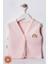 Unisex Bebek Arma Detaylı Organik Pamuklu 3-6-9 Ay 2li Penye Bebek Yelek Set 3