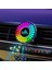 Rgb Sese Duyarlı Şarjlı Disko LED Oto Koku Hazneli - USB Güçlü LED Ortam Müzik Ritim Aydınlatması 3