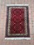 90 x 128 cm Türk Halı, El Dokuma Harika Kondisyonlu Yün Halı, Nostaljik Kilim, Çiçek Desenli Kayseri Halısı 1