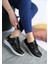 Kadın Erkek Kalın Taban Yazlık Fileli Hafif Rahat Esnek Taban Sneaker Spor Ayakkabı 2