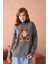 Kadın Bisiklet Yaka Nakış Detaylı Salaş Triko Kazak 3