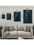 Fantastik ve Korku Cam Tablo - Karışık - Dikey Motif 01-032 7