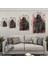 Fantastik ve Korku Cam Tablo - Karışık - Dikey Motif 01-074 7