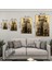Hayvan Cam Tablo - Sevimli Dostlar Hapishanede - Dikey Motif 05-006 7