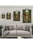 Sanatsal Cam Tablo - Naif Sanat - Dikey Motif 13-005 7