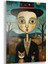 Sanatsal Cam Tablo - Naif Sanat - Dikey Motif 13-019 1