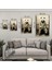 Hayvan Cam Tablo - Sevimli Dostlar Hapishanede - Dikey Motif 05-056 7