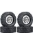 4 Adet Metal Beadlock Tekerlek Göbeği Jant ve Kauçuk Lastik Wpl C14 C24 B14 B24 B36 Mn D90 MN99S Rc Araba Yükseltme Parçaları,1 (Yurt Dışından) 1