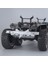Römork Kancalı ve Mini Kuyruk Işık Montaj Delikli Metal Arka Tampon 1:10 Rc Paletli Traxxas Trx6 Trx-6 G63, Siyah (Yurt Dışından) 2
