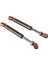 2 Adet Metal Cvd Tahrik Mili 110-140MM 1/10 Rc Kaya Paletli Eksenel SCX10 90046 (Yurt Dışından) 1