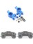 2 Adet Alüminyum Alaşımlı Ön Direksiyon Bloğu 1/5 Traxxas X-Maxx Xmaxx 6s 8s Rc Canavar Kamyon Yükseltme Parçaları, Mavi (Yurt Dışından) 2