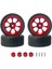 Lastikler Metal Tekerlek Hub Lastikleri Çoğaltıcı Seti Mjx 1/14 14301 14303 Rc Araba Yükseltme Parçaları (Yurt Dışından) 1