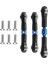 3 Adet Direksiyon Bağlantı Çubuğu Servo Çubuk Tamiya Tt-02 TT-02T TT02 TT02T 1/10 Rc Araba Yükseltme Parçaları Aksesuarları, Mavi (Yurt Dışından) 4