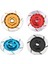 4 Adet Disk Fren Kaliper Montaj Seti MN86 D91 91 96 99 99S Rc Araba Yükseltme Parçaları Kırmızı (Yurt Dışından) 3