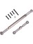 Rc Direksiyon Çubuğu Cnc Işleme Alüminyum Alaşımlı Direksiyon Bağlantı Çubuğu Seti Wpl 1608T Rc Kamyon Rc Direksiyon Bağlantı Seti, Gri (Yurt Dışından) 1