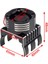 Traxxas 1/10 E-Maxx E-Revo Summit Arrma 1/8 Kraton Talion Typhon Için LED Işıklı 42MM Motor Soğutma Fanı Isı Emici, 3 (Yurt Dışından) 2