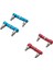 Metal Arka Küresel Mafsal Çubuk Bağlantı Çubuğu Wltoys K969 K979 K989 K999 P929 P939 1/28 Rc Araba Yükseltme Parçaları Aksesuarları, Kırmızı (Yurt Dışından) 3