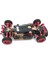 Metal Arka Küresel Mafsal Çubuk Bağlantı Çubuğu Wltoys K969 K979 K989 K999 P929 P939 1/28 Rc Araba Yükseltme Parçaları Aksesuarları, Kırmızı (Yurt Dışından) 4