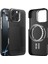 iPhone 16 Pro Max Kılıf Magsafe Uyumlu 600D Raptic Aramid Fiber Croxx Mondrian Serisi Kapak Siyah 2