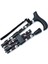 Kifidis MF606 Katlanır Baston B044-8361-BORDO Çiçekli 1