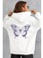 Only Trendwear Unisex Butterfly Baskılı Sweatshirt 1