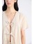 Pijama Takımı Keten Kısa Kollu Üst Esnek Belli Altı-Fall in Love E3571AX25SP 5