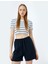 Beli Bağcıklı Rahat Kalıp Cep Detaylı Şort 1