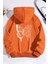 Unisex Drawing Butterflies Sırt Baskılı Sweatshirt 1