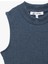 Slim Fit Bisiklet Yaka Kolsuz Bürümcük Crop Üst 5