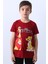 Erkek Çocuk Tshirt Lion Baskılı Bisiklet Yaka E36 1