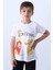 Erkek Çocuk Tshirt Lion Baskılı Bisiklet Yaka E36 1
