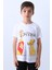 Erkek Çocuk Tshirt Lion Baskılı Bisiklet Yaka E36 2