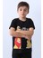Erkek Çocuk Tshirt Lion Baskılı Bisiklet Yaka E36 2