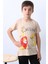 Erkek Çocuk Tshirt Lion Baskılı Bisiklet Yaka E36 2