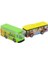 Mini 4'lü Otobüs Seti 7 cm - 8824A (Lisinya) 4