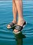 Unısex Füme-Siyah Kaymaz Rahat Taban Deniz Plaj Havuz Banyo Günlük Terlik AQUA-8825 5