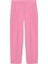 71154 Kemer Detaylı Arkası Lastikli Pantolon Pembe 1