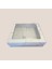 Ambalaj 20X20X5 Beyaz Mermer Desenli Asetat Pencereli Karton Kutu(100 Adet) 1