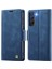 Samsung Galaxy S22 5g Rfıd Engelleme Retro Deri Telefon Cüzdan Kapağı (Yurt Dışından) 1