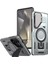 Samsung Galaxy S24 Ultra Lens Kapağı Kickstand Pc+Tpu Arka Kapak Magsafe ile Uyumlu (Yurt Dışından) 1