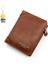 Iş Erkekleri Kısa Cüzdan Çoklu Kart Yuvası Moda Mini Dikey Para Cüzdan Fermuarlı Anahtar Cüzdan (Yurt Dışından) 1