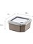 4'lü Q-Box Saklama Kabı Terra 350 ml 4