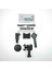 Schubert S3 Kask Hariç Sadece Chin Mount Aksiyon Kamera Çene Bağlantı Aparatı 5