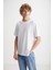 Cultıvated Erkek 3'lü Kalın Dokulu Regular %100 Organik Pamuk Laci/bej/byz T-Shirt 3