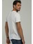 Yuvarlak Yaka Beyaz Regular Fit Organik Pamuk T-Shirt 5